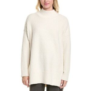 Barefoot Dreams Cream Cozychic High-Low Pullover S
